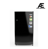 Blue Star 100L 2 Star Mini Bar Refrigerator, Black Finish, Toughened Glass Shelves, Freezer Box & Vegetable Crisper – MR120-2DB