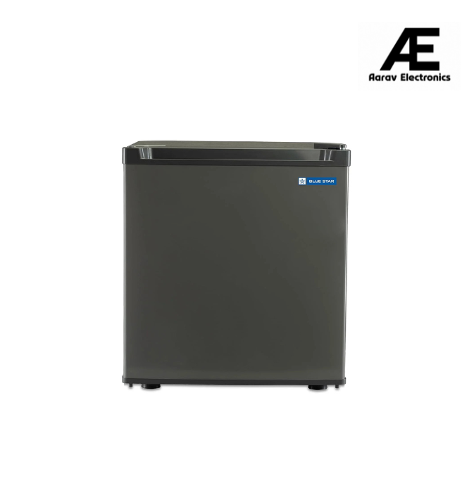 Blue Star MR60-2GG 45L Mini Refrigerator with Freezer | Direct Cool, 2 Star, Grey, Reversible Door