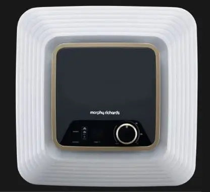Morphy Richards MR KUBE 10L (840074) 10 L Storage Water Geyser  (White, Black)