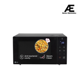 LG 30 L Solo Microwave Oven (MS3032BK, Black, 44 Auto Cook Menu, Steam Clean, Anti-bacterial cavity)
