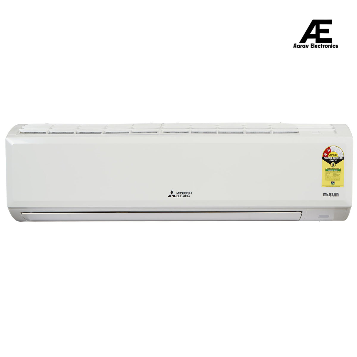 Mitsubishi 1.5 ton 2 Star Fixed Speed Split Air Conditioner (4 WAY SWING, MS-AJZ18VF-DA1, White)