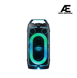 Samsung with in-Built Battery | 18 Hours of Playtime | Party Lights + | Grip & Roll | Splashproof IPX4 | Waveguide | USB Input | 3.5mm Jack | 240 W Bluetooth Party Sound Tower (MX-ST50F/XL, Black)