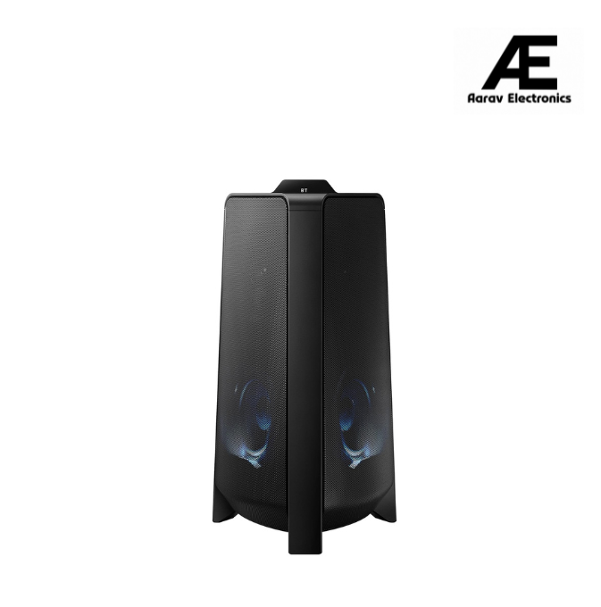 Samsung 500 W Sound Tower High Power Audio, Floor Standing Speaker, Bi-Directional Sound, Water Resistant, Party Lights, Bluetooth Multi-Connection, USB Music Playback (MX-T50/XL,Black)