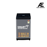 Panasonic 8 Kg Wifi Fully-Automatic Top Loading Smart Washing Machine (NA-F80CH3CRB, Charcoal Inox Grey, Drynamic Spin)