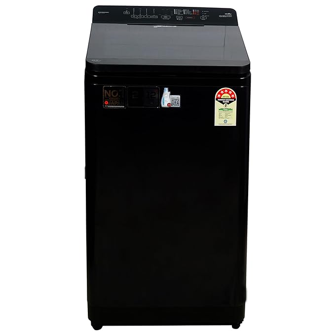 Panasonic 8.5 kg 5 Star Fully Smart Automatic back panel Top Load Washing Machine With Wifi (NA-F85V11PRB, 15 Wash Programs, Built in Heater Drynamic Spin, Gentle Kizukai Wash)