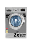 IFB 7 Kg 5 Star Front Load Washing Machine Appliance with Power Steam (NEO DIVA SXS 7010, Silver, 1000 RPM)
