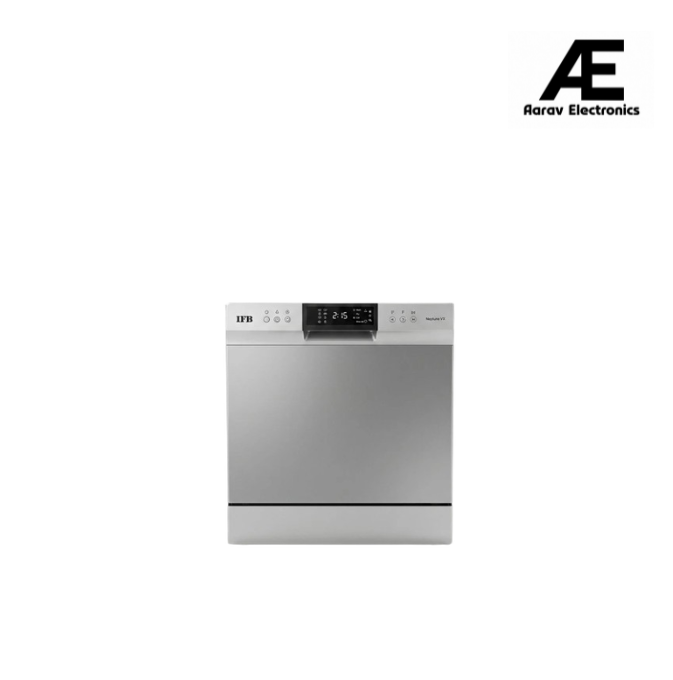 IFB 8 Place Settings Dishwasher (NEPTUNE MINI, SILVER )