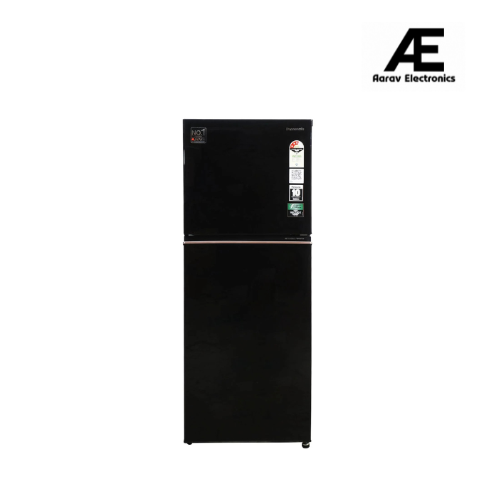 Panasonic TG Series 292 Litres 3 Star Frost Free Double Door Convertible Refrigerator with Surround Cooling Technology (NR-TG338CPKN, Diamond Black)