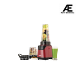 USHA Blender Nutrimagna Pro | 600W |On the Go Blender| Stainless steel blades| Spill proof spout and store lid | 2 blade assembly | Maroon