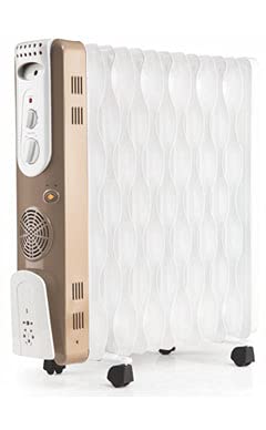 USHA OFR 3613 FS PTC White Oil Filled Room Heater