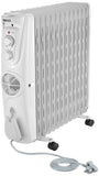 Usha 3809F PTC 2000 Watts Oil Filled Radiator Room Heater (White)