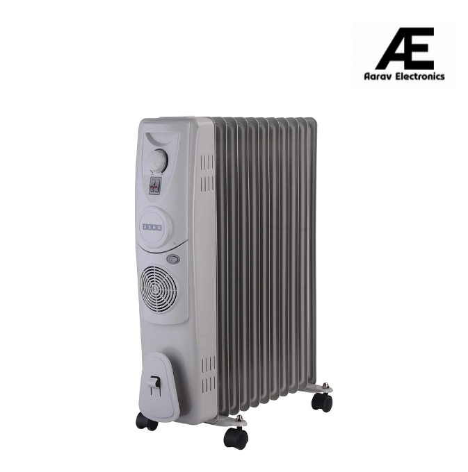 Usha OFR 11 Fin 2900 Watt 4211 F PTC Room Heater with Fan Heater (White, Oil Filled Radiator)