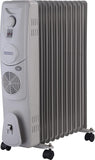 Usha OFR 11 Fin 2900 Watt 4211 F PTC Room Heater with Fan Heater (White, Oil Filled Radiator)