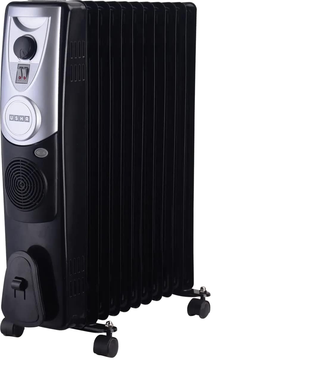 USHA Oil Filled Radiator Room Heater OFR 4213 F, 2900W with 13 Fins, 3 Heat Settings