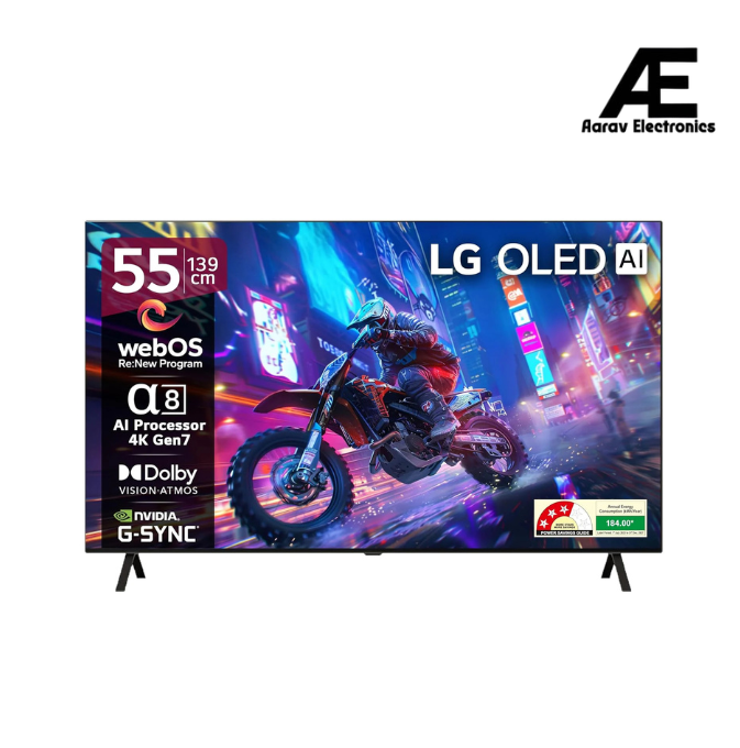LG 139 cm (55 inches) OLED B4 Series 4K Ultra HD Smart OLED TV OLED55B46LA