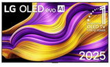 LG OLED65G56LA 65 inch LG OLED evo AI G5 4K VRR 165Hz surround sound with virtual 11.1.2 Smart Dolby Atmos Dolby Vision / HDR10 / HLG TV AI Magic remote webOS25 2025