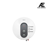 Havells ORAZIO+ 25L Storage Water Heater(Geyser)|5 Star Rated|33% Faster Heating|Dual adjustable knob|Whirlflow Technology|High Rise suitable|Safer to use| Feroglas Coated Inner Container (White Grey)