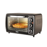 USHA Oven Toaster Griller (OTG) 20 L,Rotisserie,Bake, Grill, Roast, Toast,Upper &amp; Lower Heating,Cool Touch Handle,Customised Time &amp; Temperature Control,Easy To Clean,2 Year Warranty, Black, 1380 Watts