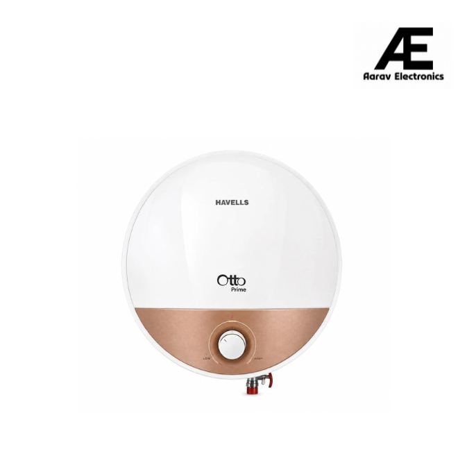 Havells Otto Prime 15L Storage Water Heater GHWVTTUMDW15 – Incoloy Heating Element, Feroglas Tank