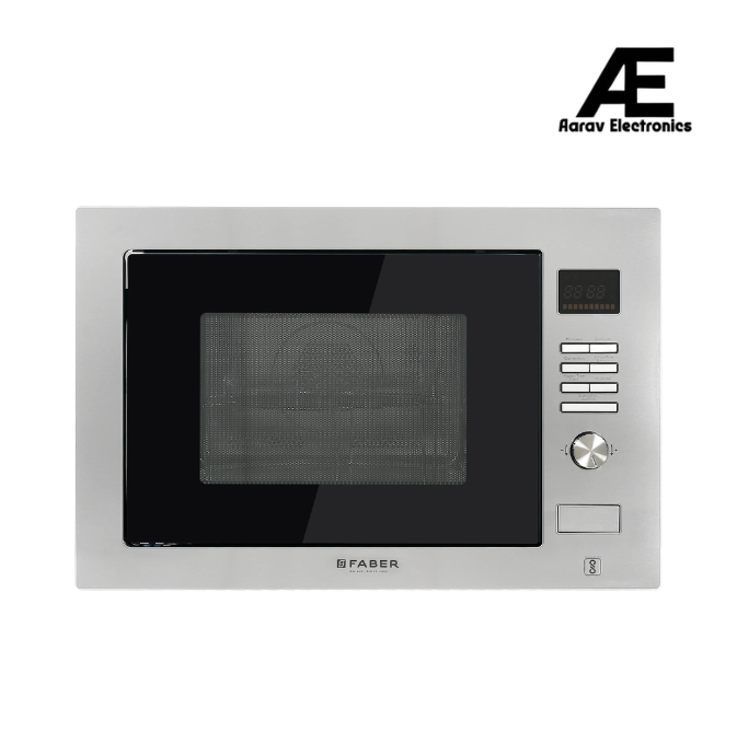 Faber 32 L Built-in Microwave Oven with Grill & Convection, 10 Auto Cook Menus & Stainless Steel Finish - FBIMWO 32L CGS