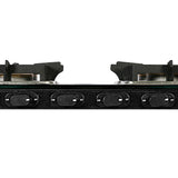 Faber 4 Burner Gas Cooktop with Brass Burners, Manual Ignition, Toughened Glass & Powder-Coated Pan Supports – Cooktop Remo 4BB BK