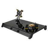 Faber Genius 75cm 2 Burner Cooktop | Brass Burners | Manual Ignition | 8mm Toughened Glass | Lift & Lock Burner Design - Hob Cooktop Genius 752 BK