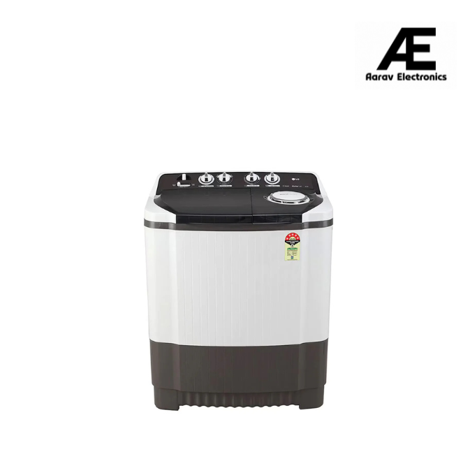 LG 8.5Kg Semi Automatic Top Load Washing Machine, Roller Jet Pulsator + Soak, Dark Grey (P8525SGAZ)