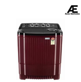 LG 8.5KG Semi Automatic Top Load Washing Machine, Roller Jet Pulsator + Soak, Burgundy,5 Star