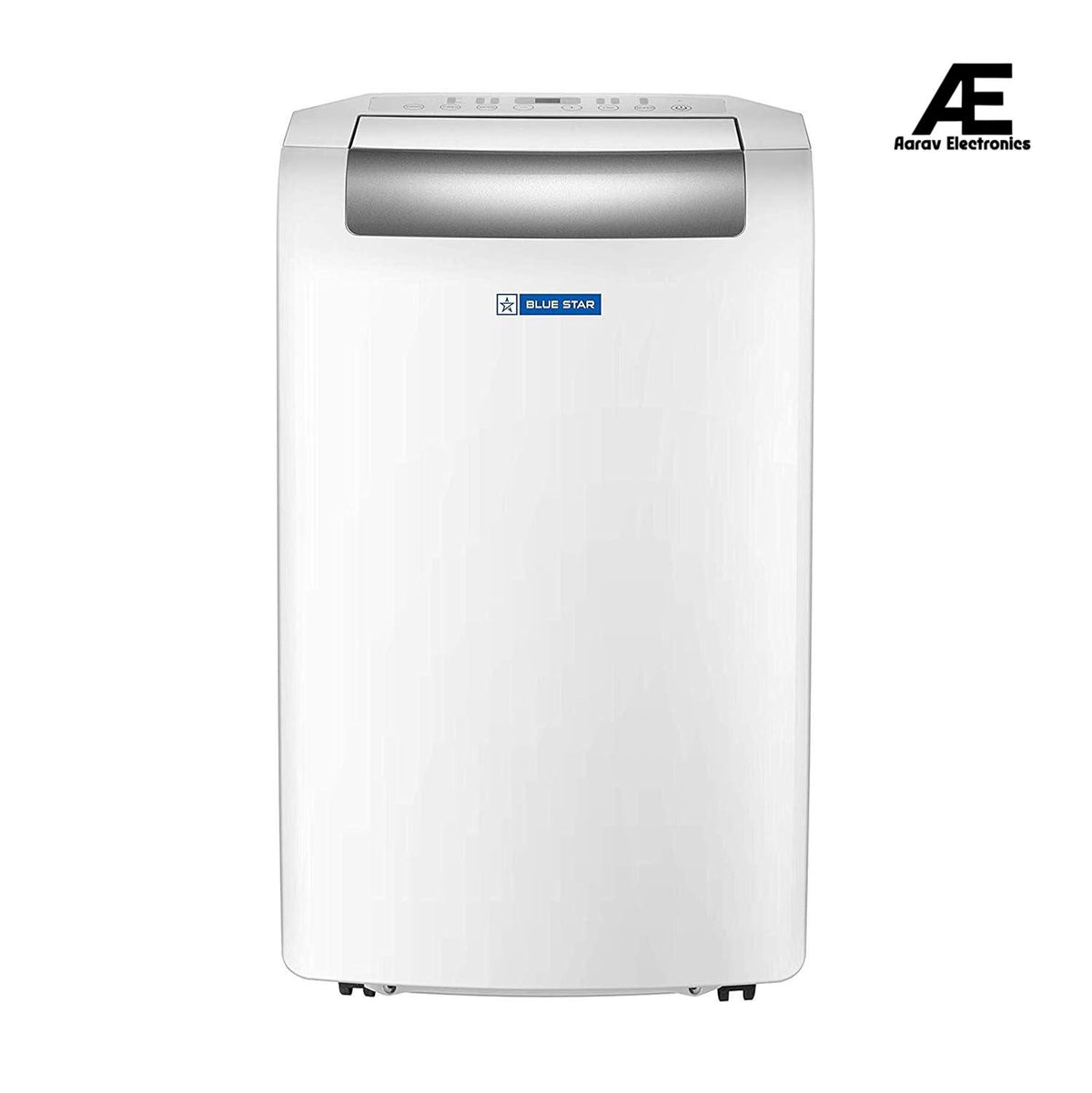Blue Star 1 Ton Fixed Speed Portable AC (Copper, Anti Bacterial Silver Coating, Self Diagnosis, Comfort Sleep, Auto Mode, Remote Control Operations, Gold Fins, PC12DB, White)