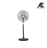 Usha Turbo 180 450mm Pedestal Fan (Metal Black)