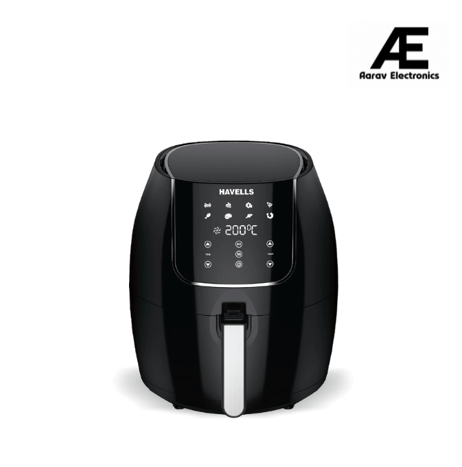 Havells Prolife Magna 6.5L Air Fryer | 1700W, Aero Crisp Technology, Digital Touch (Open Box / Without Box)