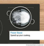 Bosch  Series 8 Induction hob with integrated ventilation system 80 cm surface mount with frame PXX875D67E
