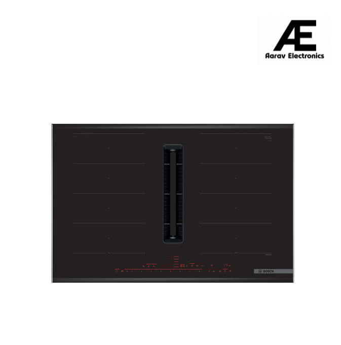 Bosch  Series 8 Induction hob with integrated ventilation system 80 cm surface mount with frame PXX875D67E