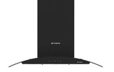 Faber FEEL ISOLA SMART DTC BK 90 Island Chimney | 90 cm, 1000 m³/hr, Triple-Layer Baffle Filter, Dual Touch Control