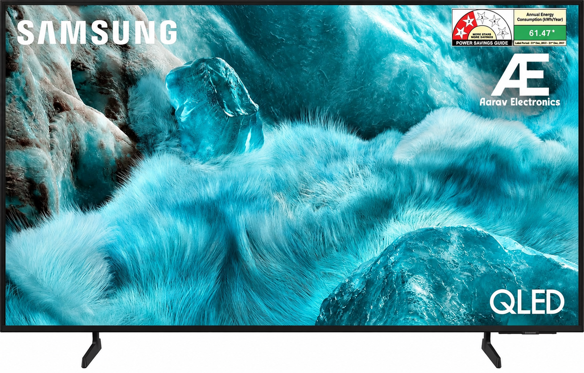 Samsung 125 cm (50 inches) 4K Ultra HD Smart QLED TV QA50Q7FAAULXL (Black)