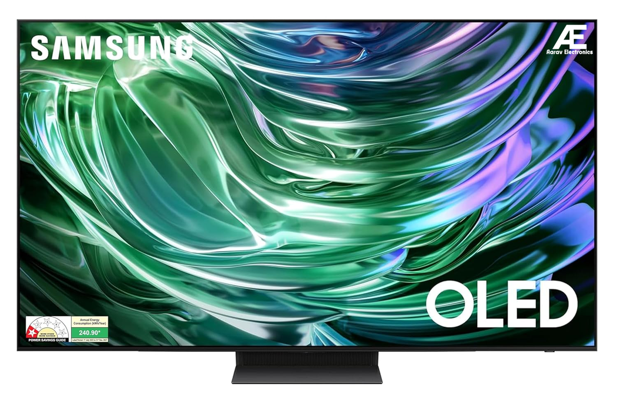 Samsung 138 cm (55 inches) 4K Ultra HD Smart OLED TV QA55S90DAULXL (Graphite Black)