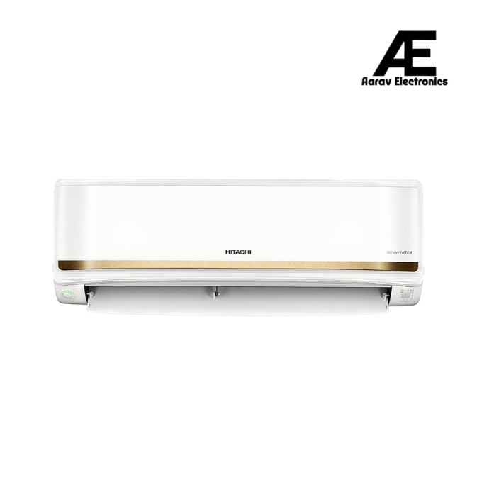 Hitachi IZen 3400SXL 1.5 Ton 3 Star Inverter Split AC | 5000W Cooling Capacity | Copper Condenser | R-32 Refrigerant | 4-Way Air Swing | White | RAS.G318PCC2SS