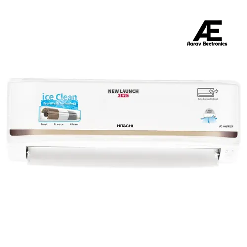 Hitachi 2 Ton 3 Star Inverter Split AC | 100% Copper | ice Clean Technology | 4 Way Swing | Xpandable+ RAS.G324PCCISS