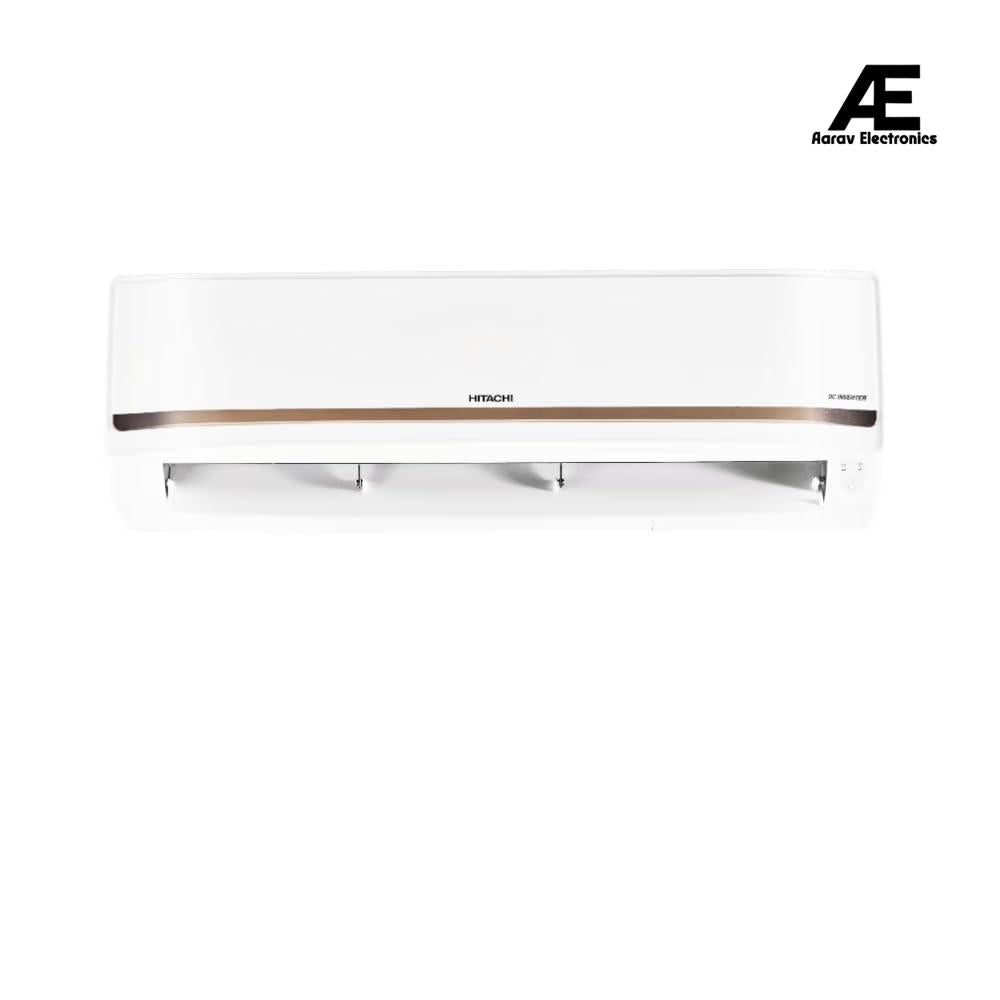 Hitachi 1.5 Ton 3 Star ice Clean Xpandable Plus Inverter Split AC (100% Copper, Dust Filter, iZen 3500STXL (4WAY + DISPLAY), R32-RAS.V318PCCISH1, Dual Gold)