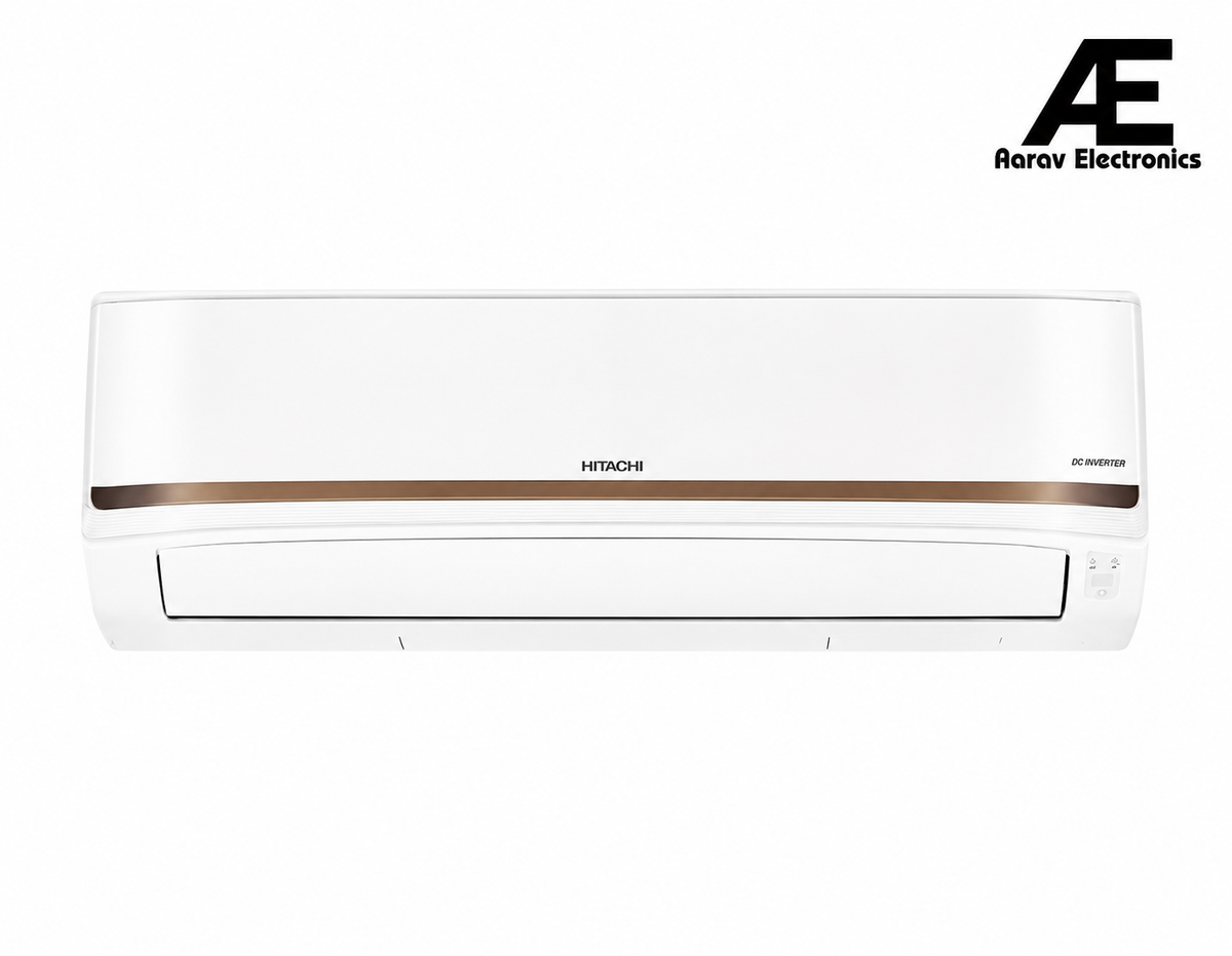 Hitachi 1.5 Ton 3 Star, New Star rated, Inverter Split AC (Copper, Xpandable+,Smart View Display, 4 Way Swing, ice Clean, Anti-bacterial Filter,RAS.D318PCD2ST,/RAS.V318PCDIST White) 2026 model