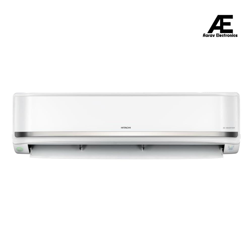 Hitachi 1.5 Ton 5 Star ice Clean Wifi Enabled with 4 way swing Inverter Smart Split AC (100% Copper, Dust Filter, 2024 Model, YOSHI 5500SWXL, R32-RAS.V518PCBISH, Dual Silver)