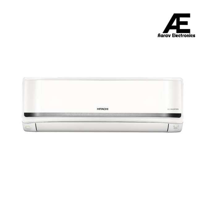 Hitachi Yoshi 5500STXL 1.5 Ton 5 Star Inverter Split AC | Copper Condenser | 5000W Cooling Capacity | R-32 Refrigerant | 4-Way Swing | White | RAS.V518PCCISH1
