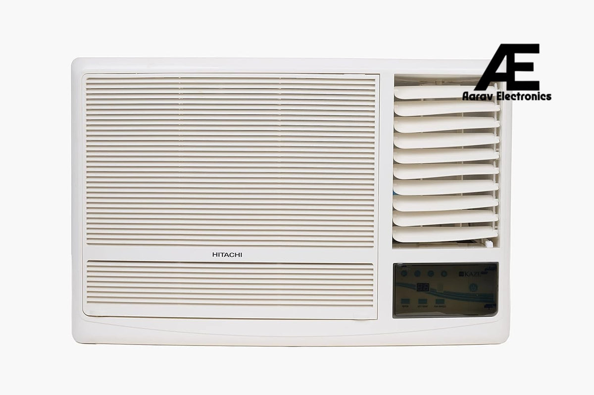 Hitachi 1.5 Ton 3 Star Window Fixed Speed AC (Copper, Filter Clean Indicator, RAW318HIDO, New BEE Rated, White)