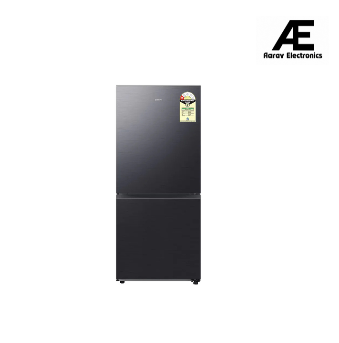 Samsung 458 L Bespoke AI Bottom Mount Freezer Refrigerator (RB45DG6005B1), Wi-Fi Enabled, Digital Inverter Compressor, SmartThings App Control, Convertible Storage, Frost Free, Premium Glass Finish
