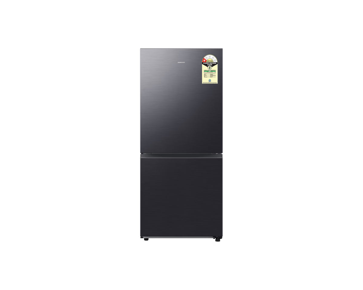 Samsung 458 L Bespoke AI Bottom Mount Freezer Refrigerator (RB45DG6005B1), Wi-Fi Enabled, Digital Inverter Compressor, SmartThings App Control, Convertible Storage, Frost Free, Premium Glass Finish