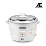 Usha RC18SS1D 1.8L Electric Rice Cooker with Steaming Feature – White
