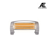 Russell Hobbs RCH1200H 1200W HeatLine Carbon Heater | Triple Carbon Tubes, Fast Even Warmth, 3 Heat Settings, Tip-Over Protection | Compact Horizontal Design