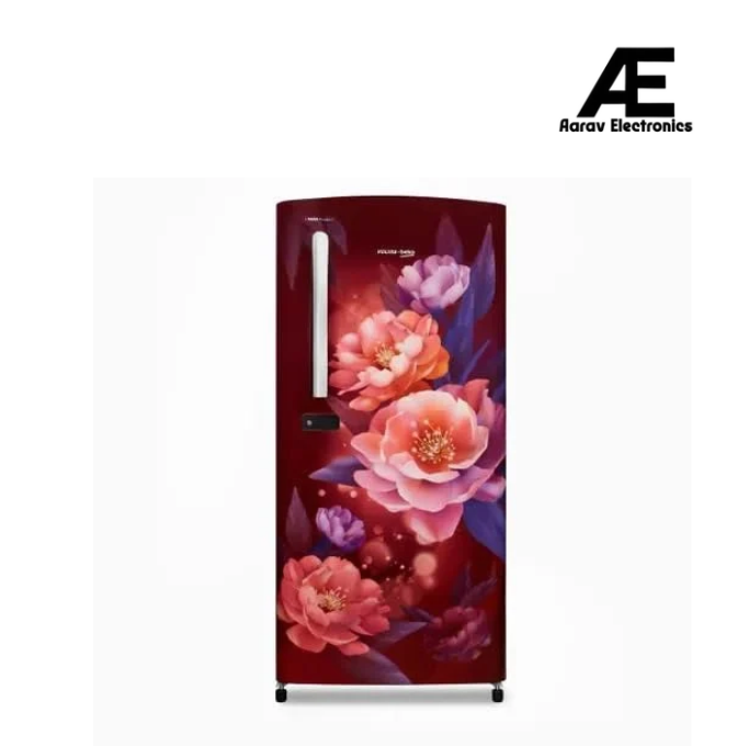 Voltas Beko 175 L, 2 Star, Direct Cool Single Door Refrigerator with Toughened Glass Shelves, Lock & Key – RDC208C1/2D0OWE0M0000GD