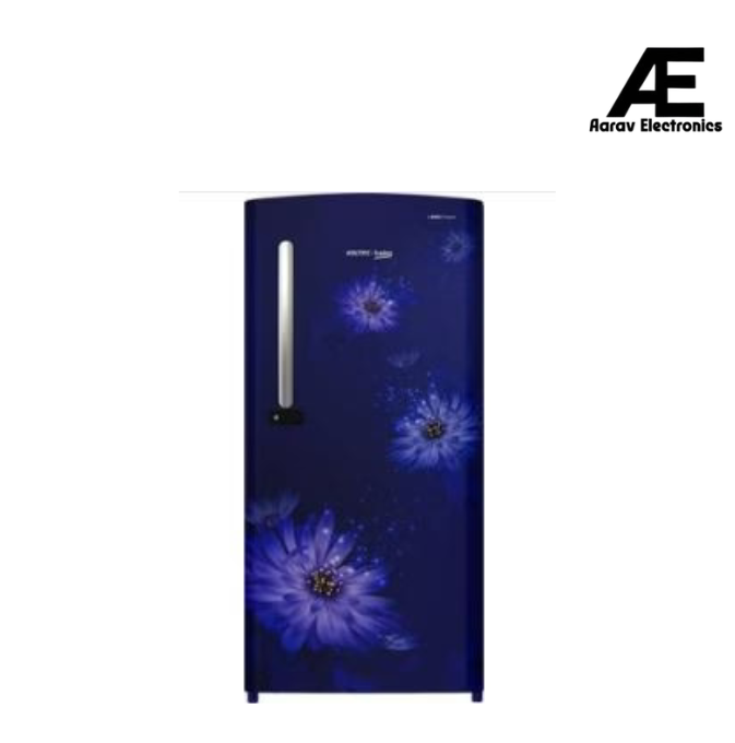 Voltas Beko RDC265B / 3W0DBE0M000UGD 230L 3 Star Direct Cool Single Door Refrigerator – Dahlia Blue | FreshBox™, FlexLift™, SafeBox™ |
