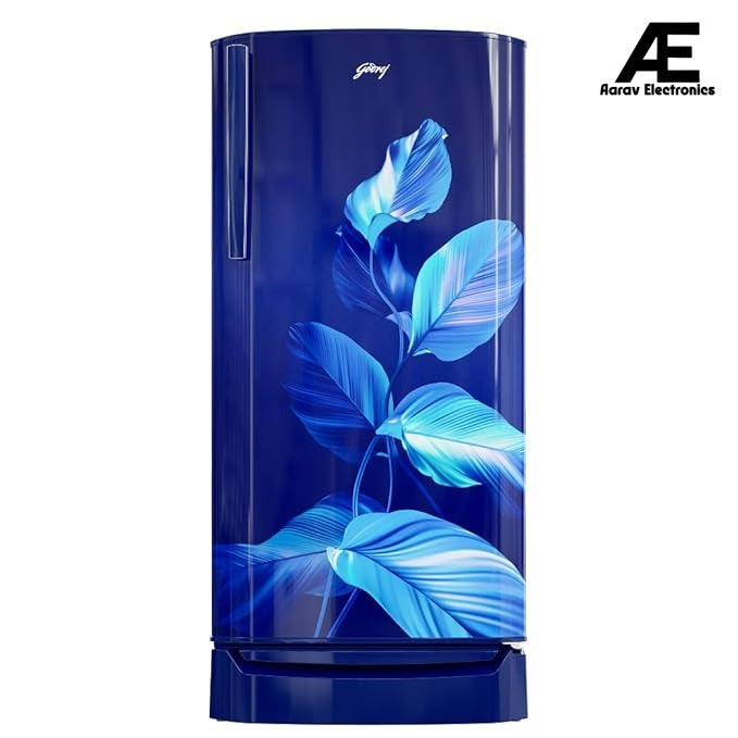 Godrej 180 L 2 Star Direct Cool Turbo Cooling Technology With Upto 24 Days farm Freshness Single Door Refrigerator (RD ERIOPLS 205B THF SE BL, Sea Blue) Visit the Godrej Store